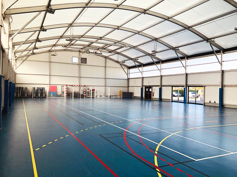 Le gymnase de 800 m² du CFA